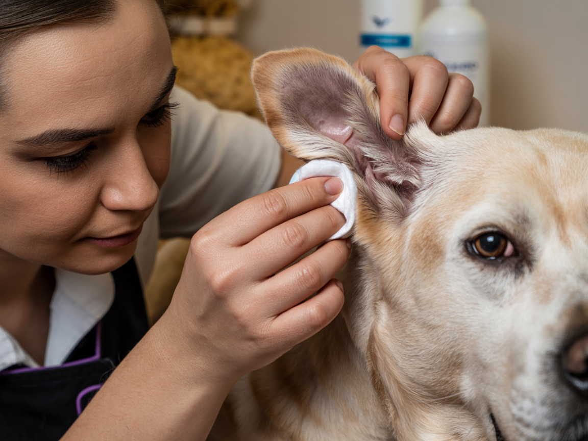 Ohrenpflege – mobiler Hundesalon Rosenberger Erding