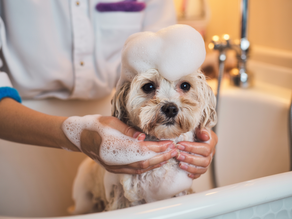 Baden & Föhnen – mobiler Hundesalon Rosenberger Erding
